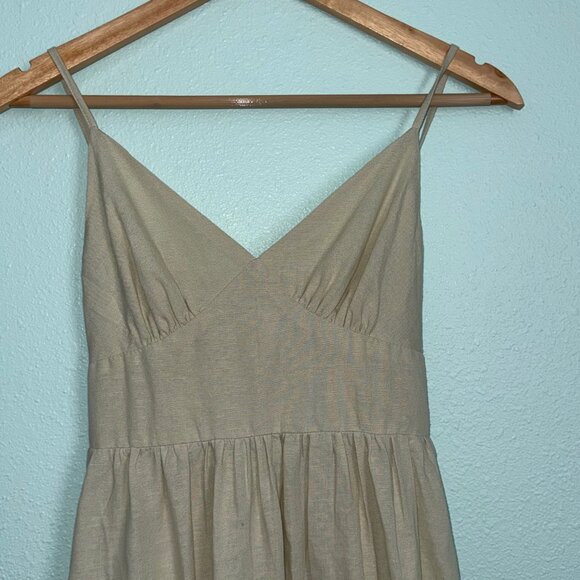 NWT Jessica Simpson Linen Blend Tiered Dress Size XS - Picture 7 of 13